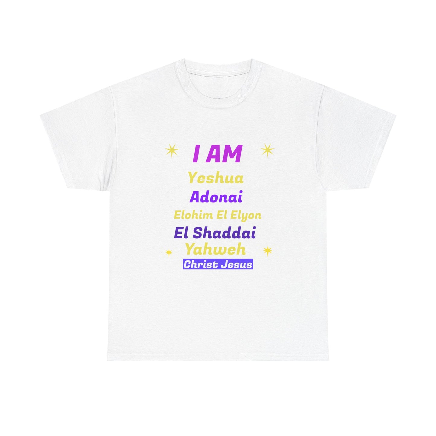 Spiritual Message Tee, Faith-Based T-Shirt, Christian Apparel, Inspirational Cotton Shirt, Religious Gift, Unisex Heavy Cotton Tee