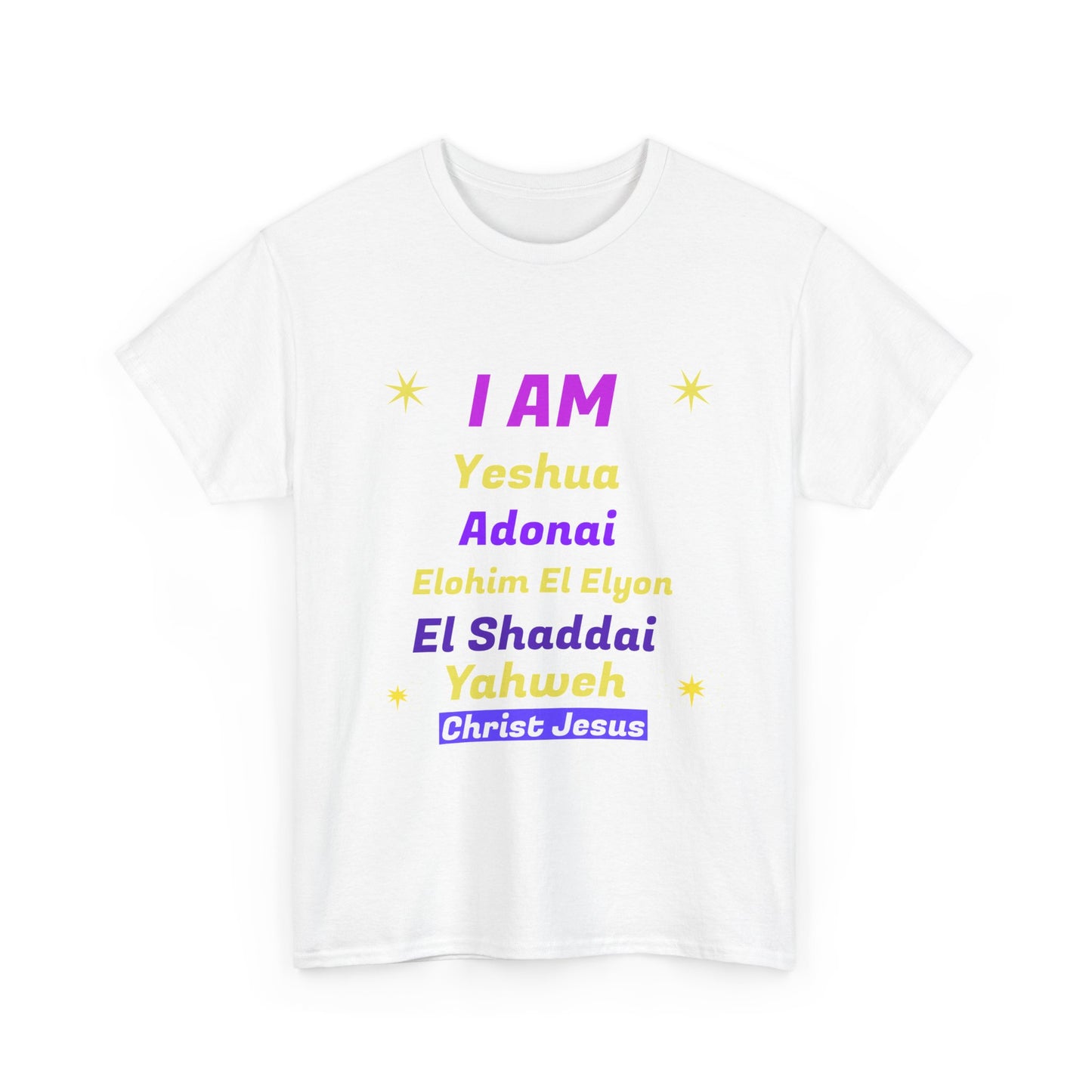 Spiritual Message Tee, Faith-Based T-Shirt, Christian Apparel, Inspirational Cotton Shirt, Religious Gift, Unisex Heavy Cotton Tee